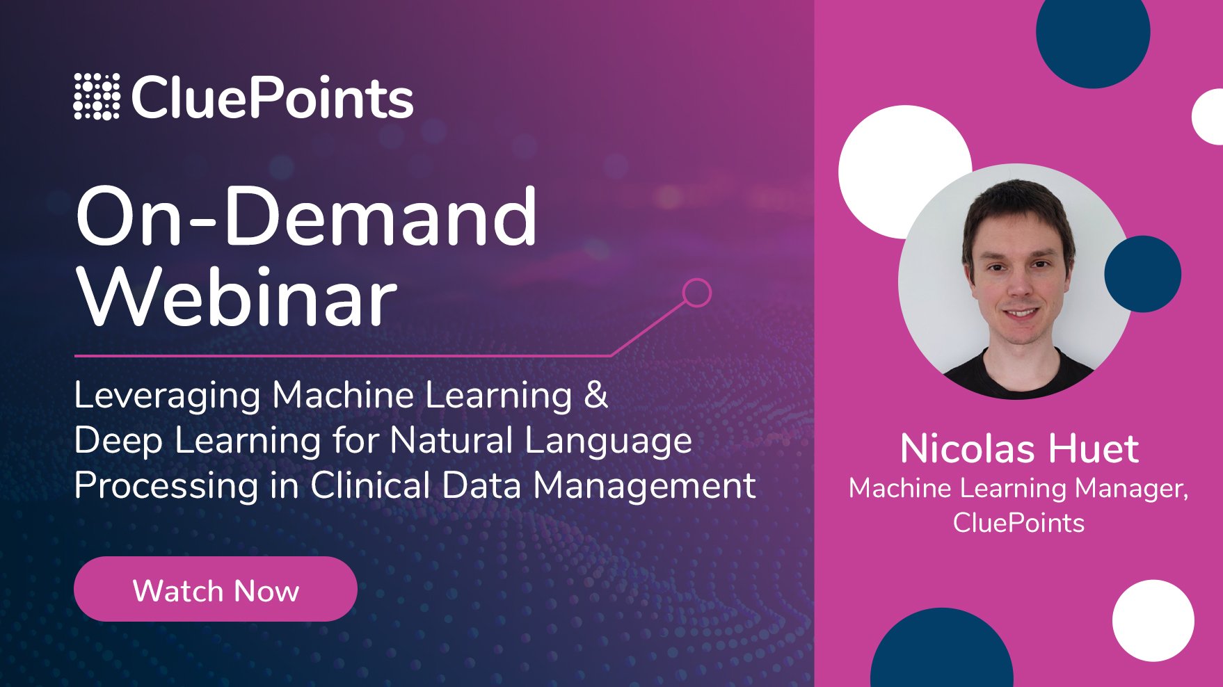 Webinar ML & DL for NLP CluePoints